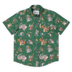 Disney's The Jungle Book "Vine Vibin'" – Youth KUNUFLEX Short Sleeve Shirt