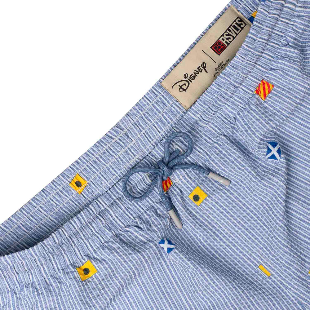 Disney "Maritime Mickey" – Stretch Seersucker Hybrid Shorts - Image 5