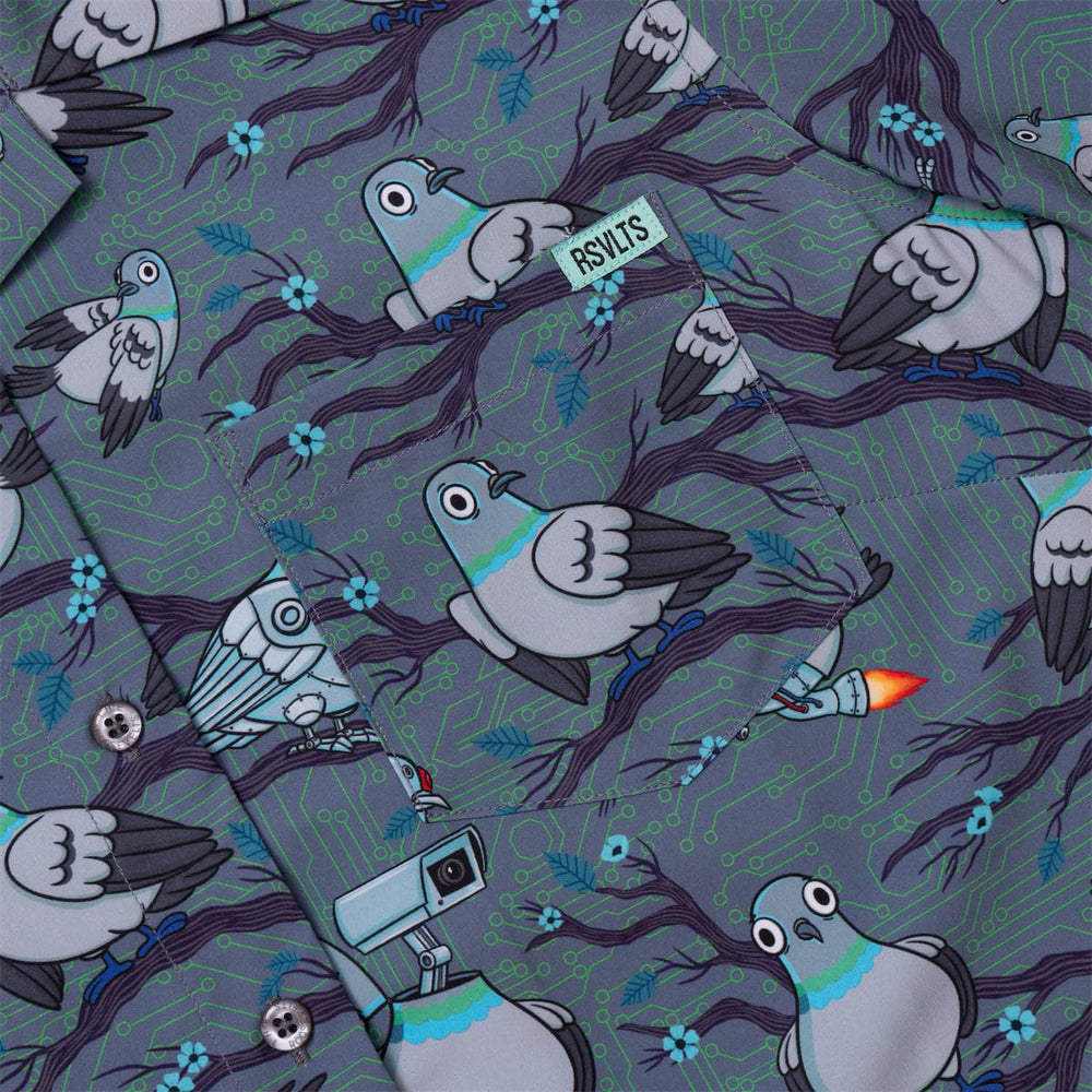 Bird Watching – Women's KUNUFLEX Short Sleeve Shirt - Image 2