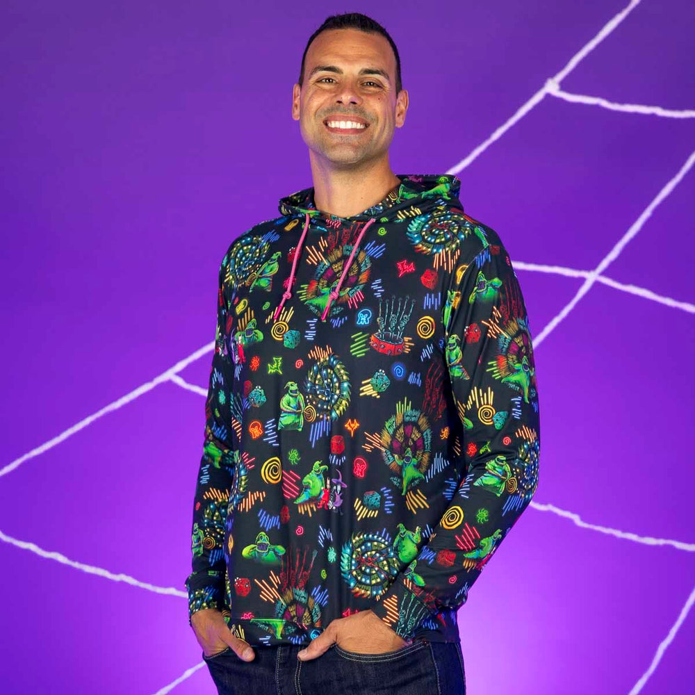 Disney Tim Burton's Nightmare Before Christmas "Oogie's Turn to Boogie" – Performance Hoodie - Image 3