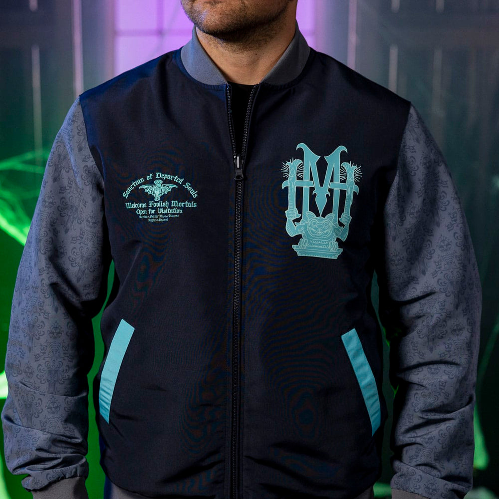 Disney's Haunted Mansion "Welcome Foolish Mortals (East)" – Reversible Bomber Jacket - Image 8