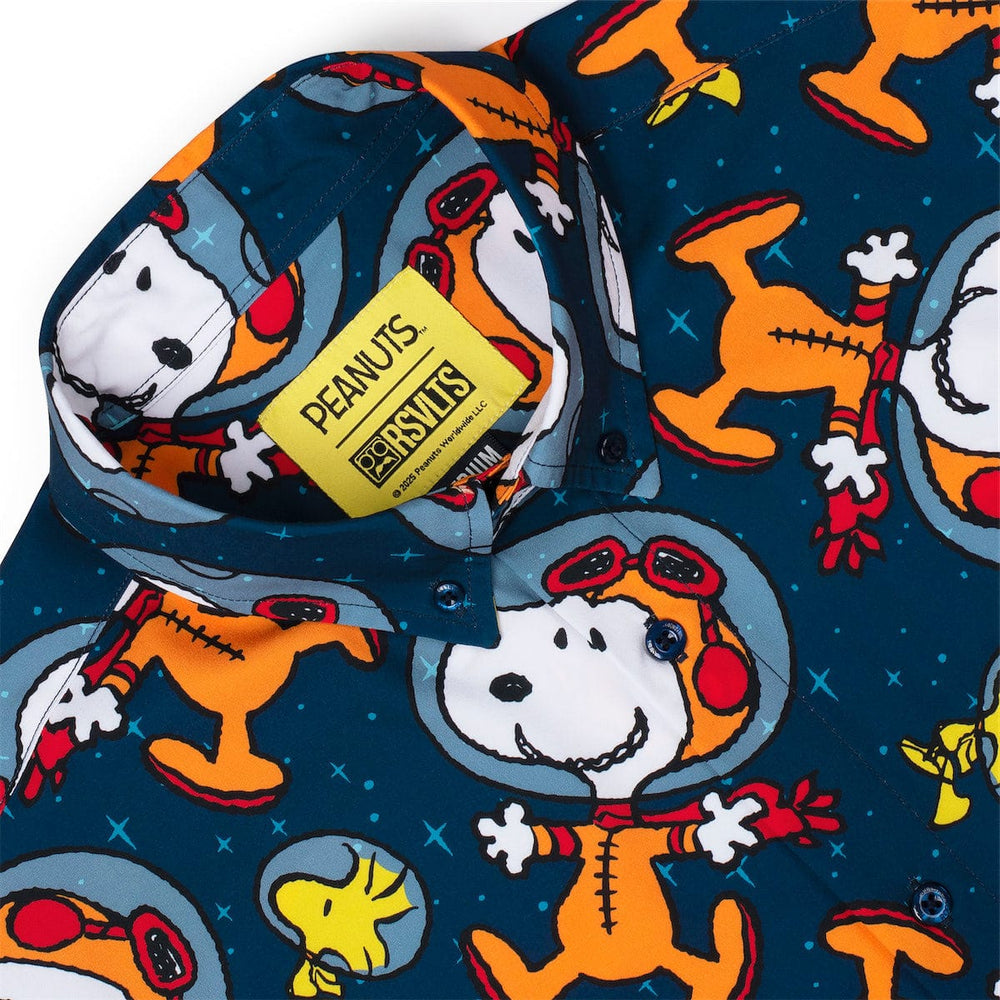 Peanuts "Snoopy in Space" – KUNUFLEX Short Sleeve Shirt - Image 6