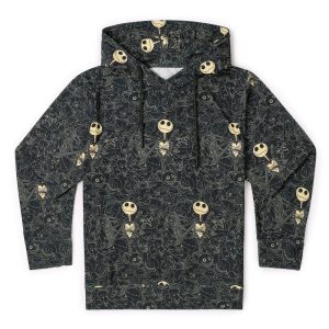 Disney Tim Burton's Nightmare Before Christmas "Bone Daddy" – Youth Performance Hoodie