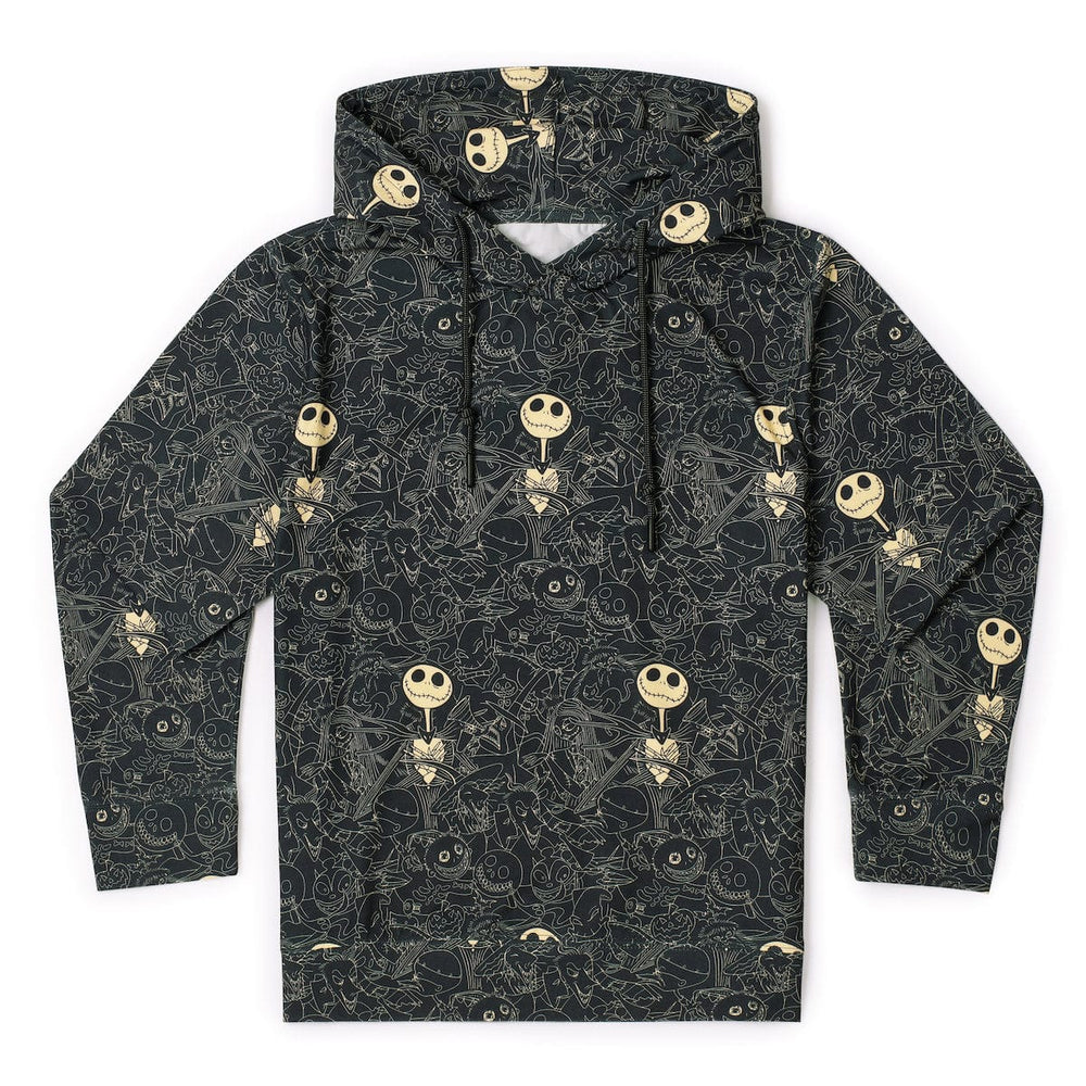 Disney Tim Burton's Nightmare Before Christmas "Bone Daddy" – Youth Performance Hoodie