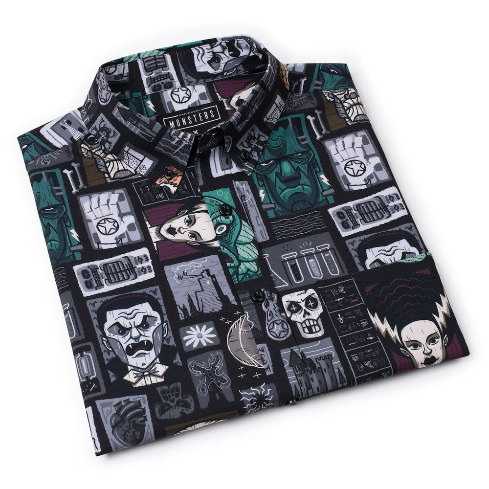 Universal Monsters "Freaky Tiki" – KUNUFLEX Short Sleeve Shirt - Image 8