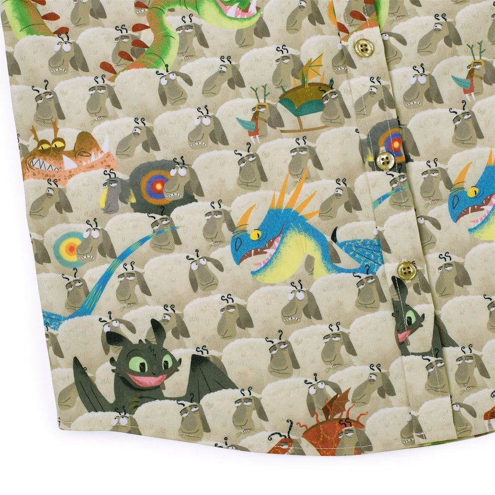 How to Train Your Dragon "Counting Sheep" – Youth KUNUFLEX Short Sleeve Shirt - Image 4