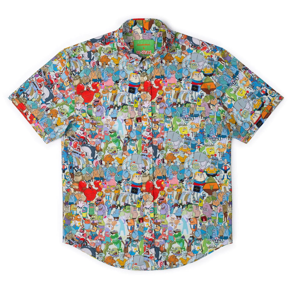 SpongeBob "Welcome to Bikini Bottom" – KUNUFLEX Short Sleeve Shirt - Image 6