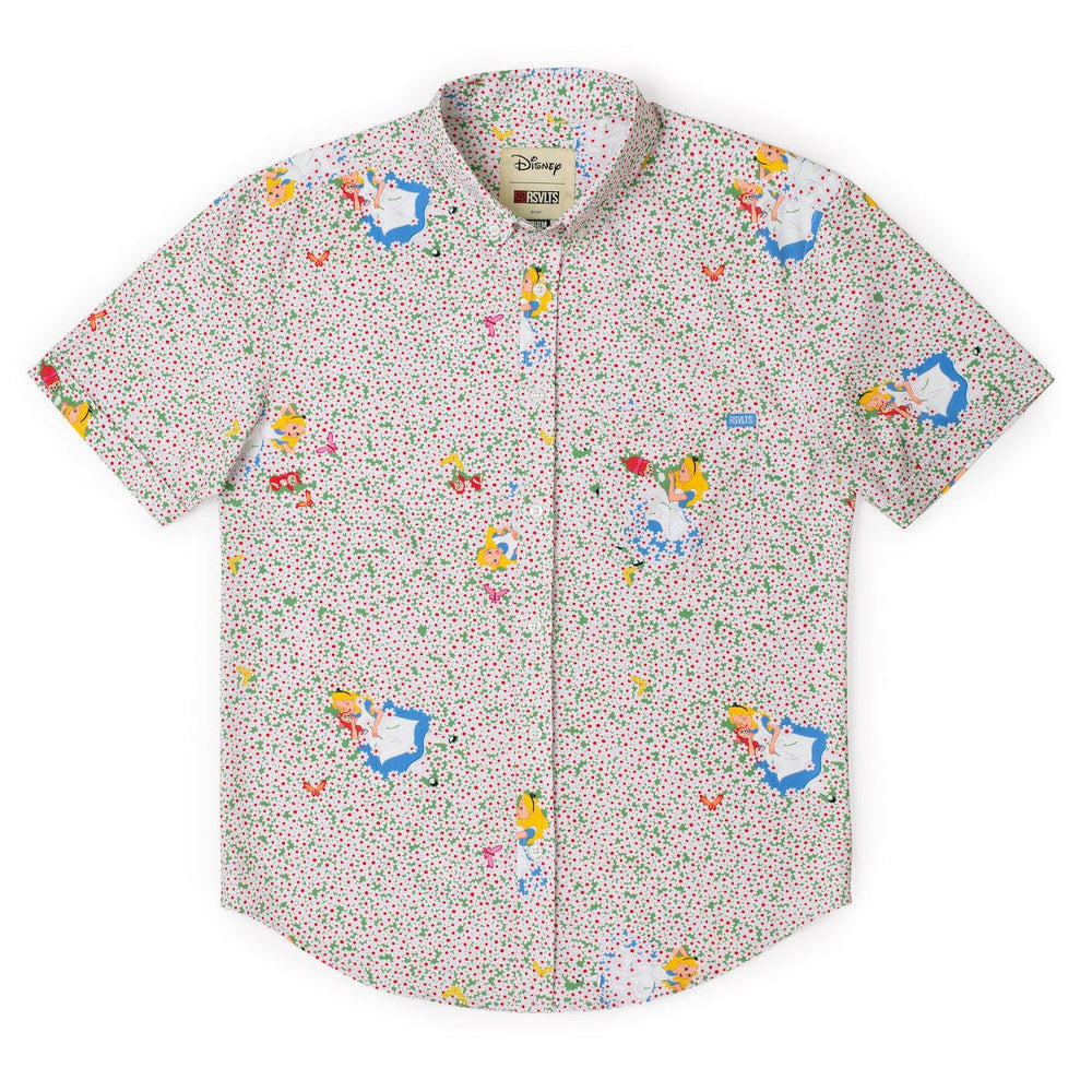 Disney's Alice in Wonderland "A World of My Own"- KUNUFLEX Short Sleeve Shirt - Image 4