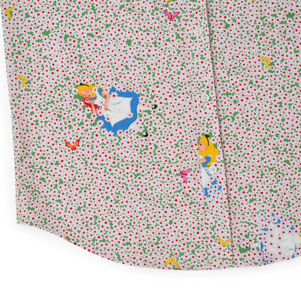 Disney's Alice in Wonderland "A World of My Own"- KUNUFLEX Short Sleeve Shirt - Image 6
