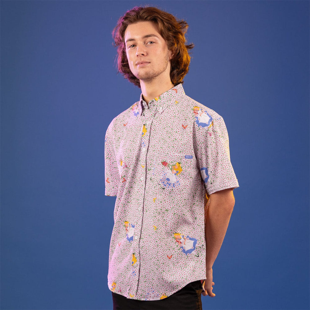 Disney's Alice in Wonderland "A World of My Own"- KUNUFLEX Short Sleeve Shirt - Image 3
