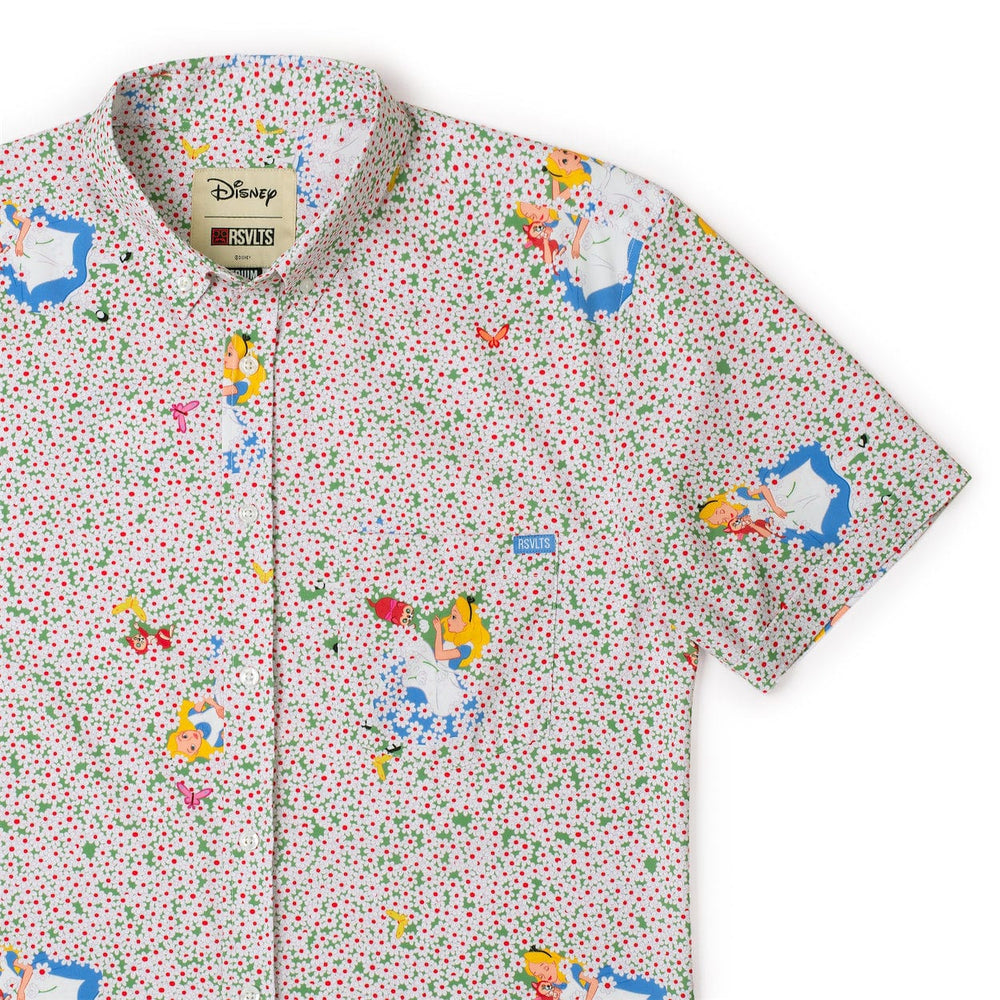 Disney's Alice in Wonderland "A World of My Own"- KUNUFLEX Short Sleeve Shirt - Image 2