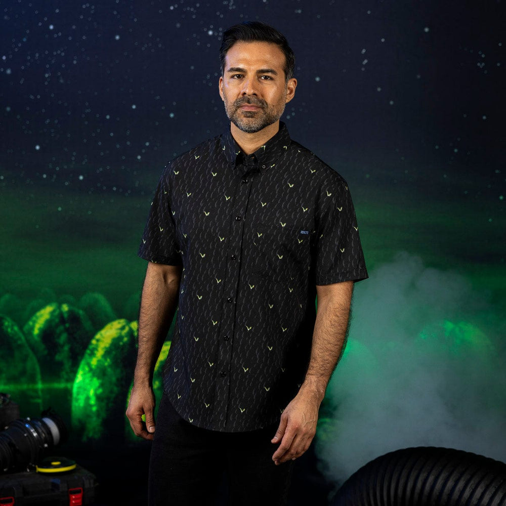 Alien "Hatching Horrors" – KUNUFLEX Short Sleeve Shirt - Image 2