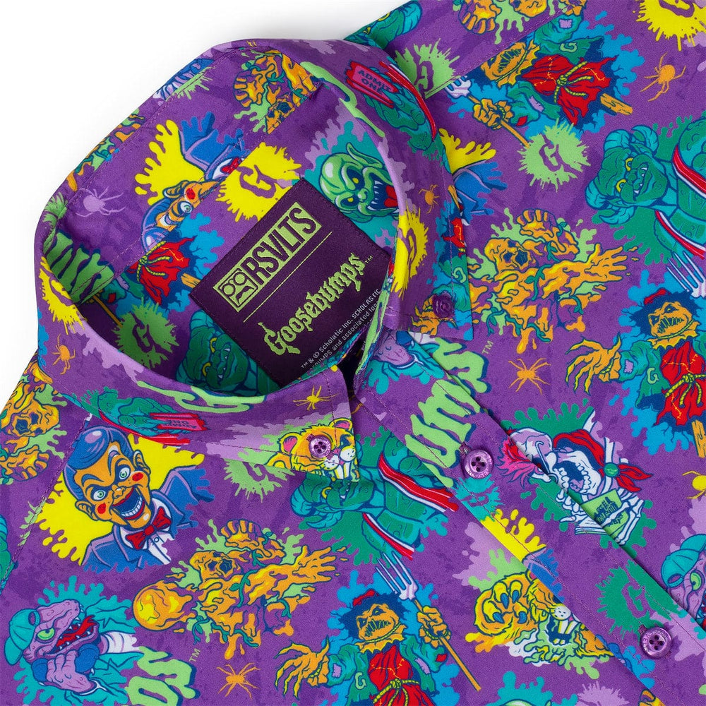 Goosebumps "Scared Sheetless" – KUNUFLEX Short Sleeve Shirt - Image 6