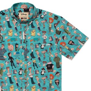 Disney’s Phineas and Ferb "Citizens of Danville" – KUNUFLEX Short Sleeve Shirt