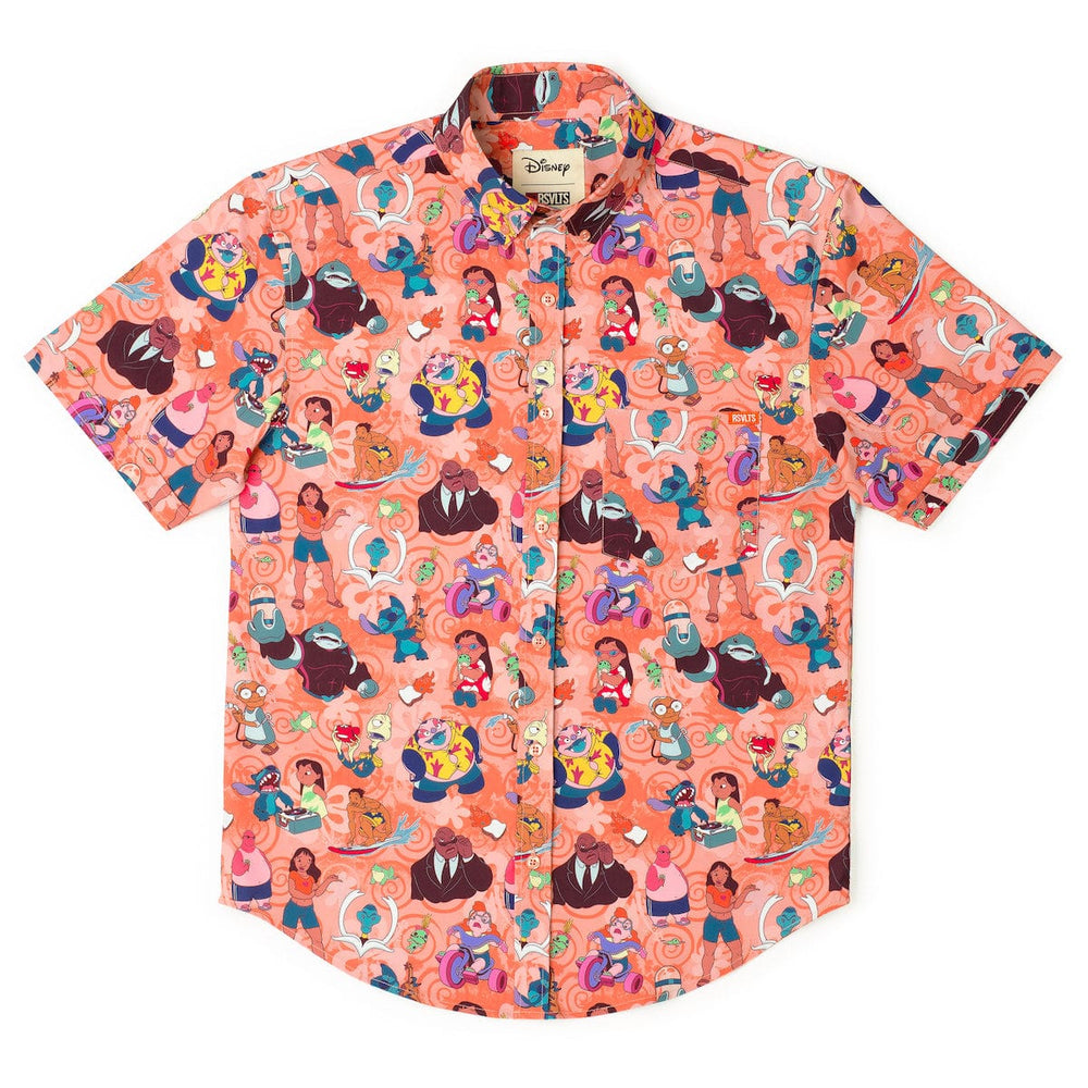 Disney's Lilo & Stitch "Ohana Means Family" – KUNUFLEX Short Sleeve Shirt - Image 5