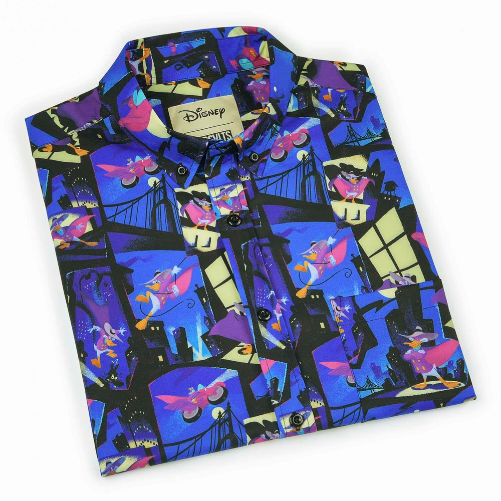 Disney’s Darkwing Duck "The Duck Night" – KUNUFLEX Short Sleeve Shirt - Image 8