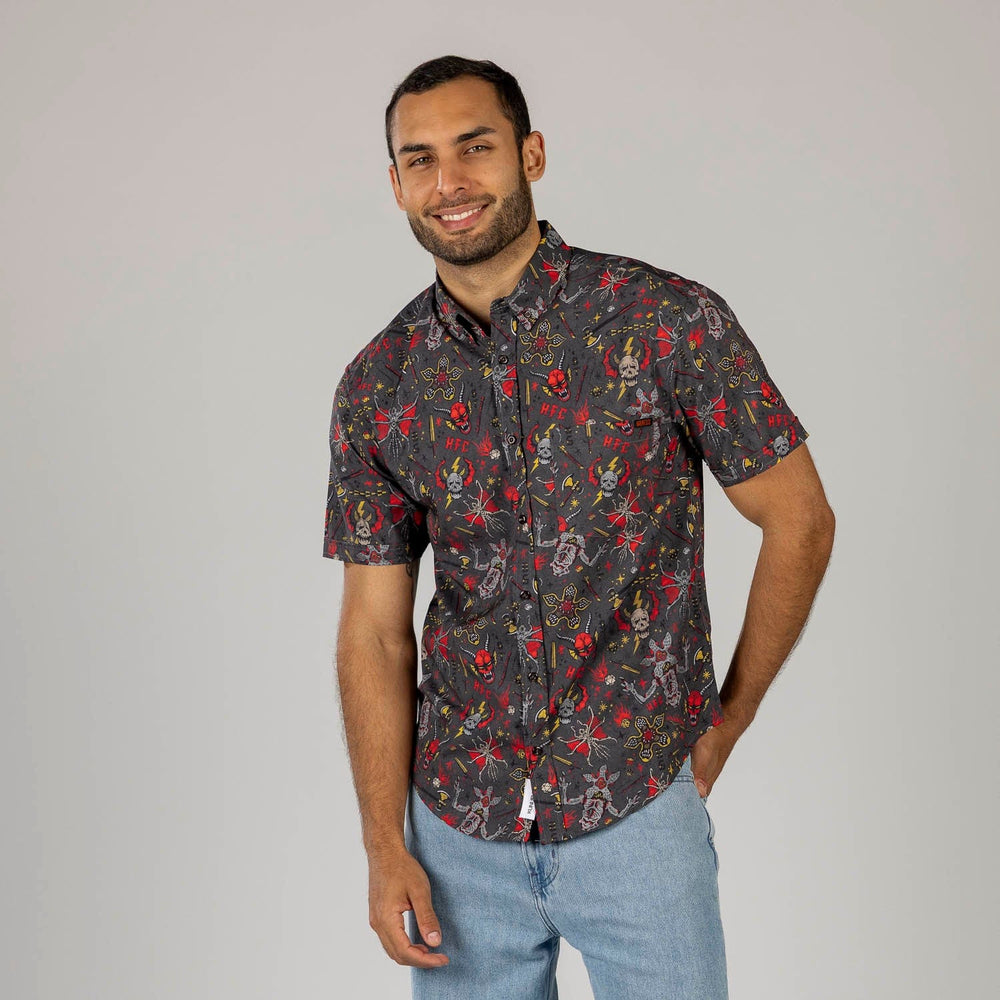 Stranger Things "Hellfire Club" – KUNUFLEX Short Sleeve Shirt - Image 2