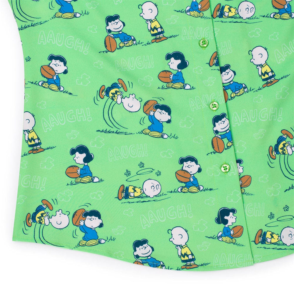 Peanuts "AAUGH!" – Women's KUNUFLEX Short Sleeve Shirt - Image 7