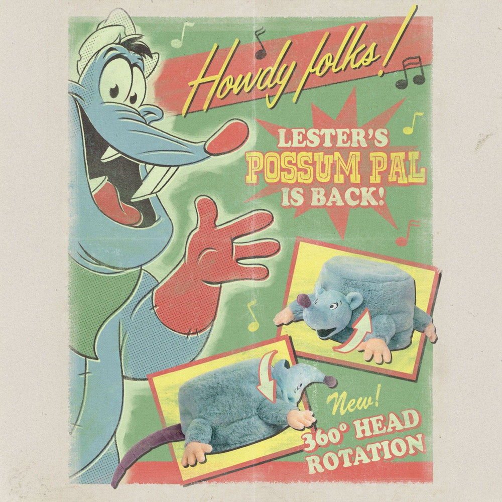 Disney's A Goofy Movie "Lester's Possum Pal" – Plush Hat - Image 2