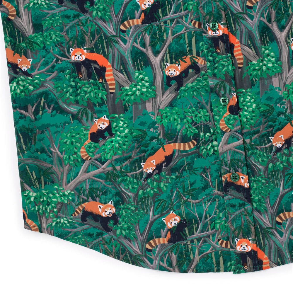 Smithsonian's National Zoo and Conservation Biology Institute "Red Panda-monium" – KUNUFLEX Short Sleeve Shirt - Image 5