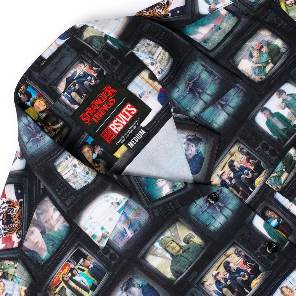 Stranger Things "Strange Signals" – Women's KUNUFLEX Short Sleeve Shirt - Image 3