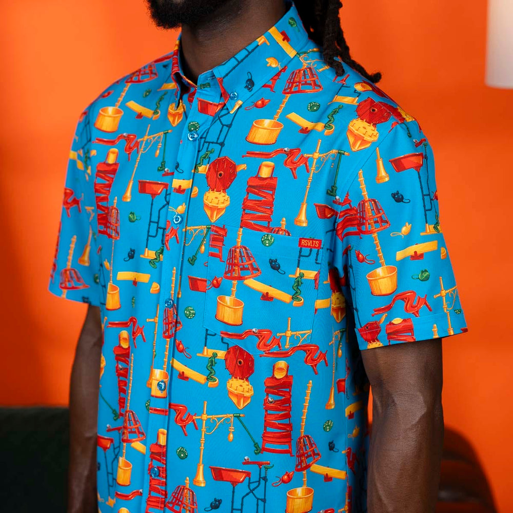Mouse Trap "Crazy Contraption" – KUNUFLEX Short Sleeve Shirt - Image 4