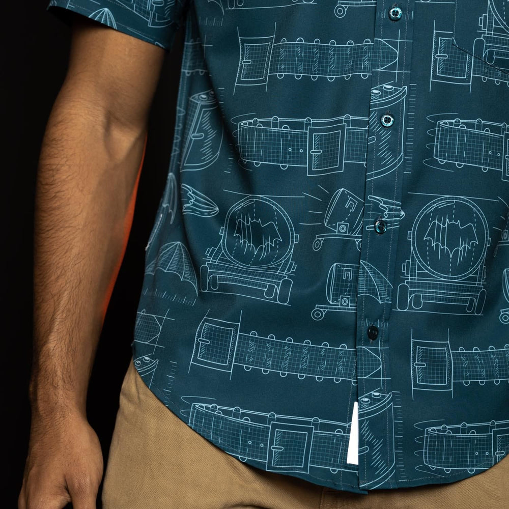 Batman "Batprints" – KUNUFLEX Short Sleeve Shirt - Image 5