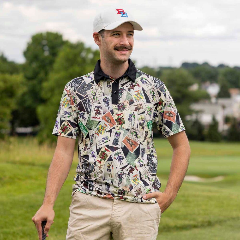 Batman™ 85th Anniversary Batman "Calling Card" – All-Day Polo - Image 3