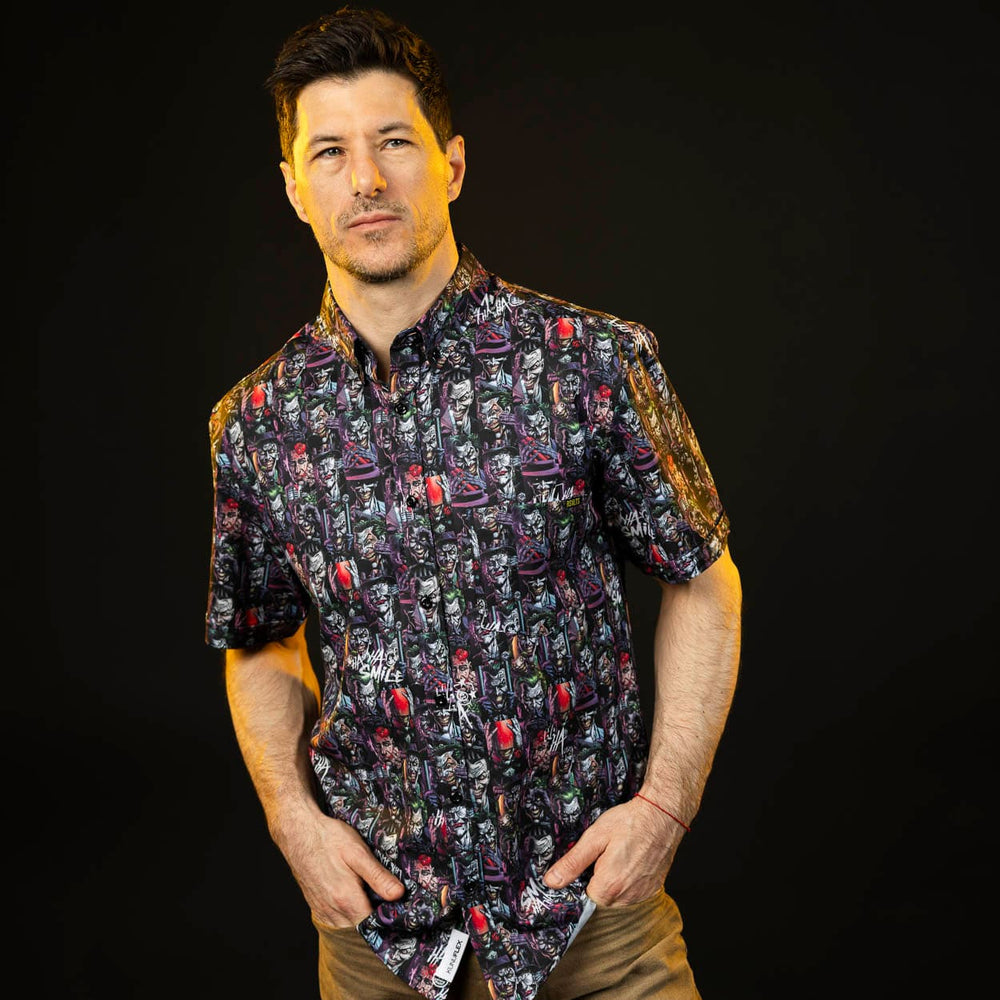 Batman™ 85th Anniversary "Last Laugh" – KUNUFLEX Short Sleeve Shirt - Image 3