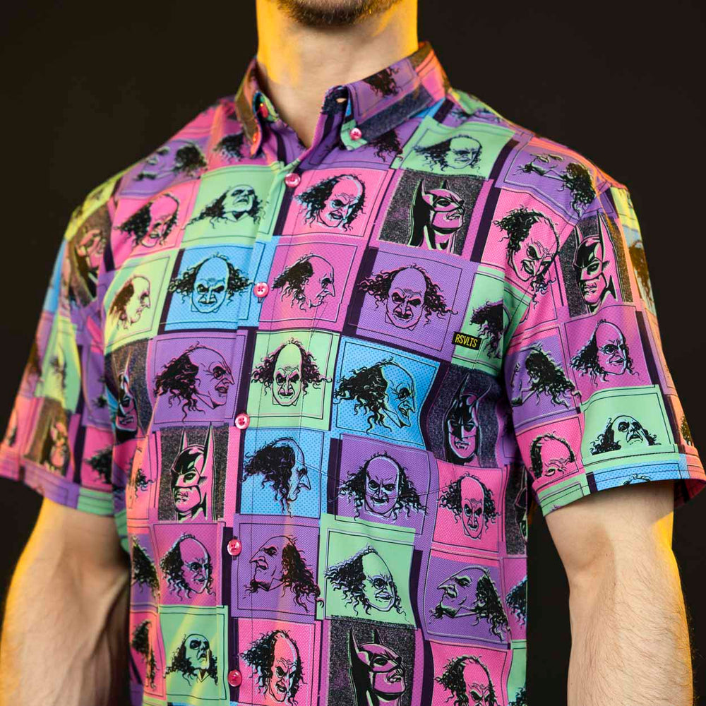 Batman™ 85th Anniversary "Penguin Pop" – KUNUFLEX Short Sleeve Shirt - Image 4