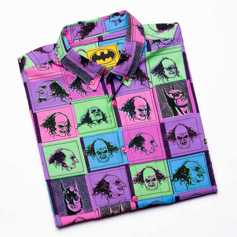 Batman™ 85th Anniversary "Penguin Pop" – KUNUFLEX Short Sleeve Shirt - Image 8