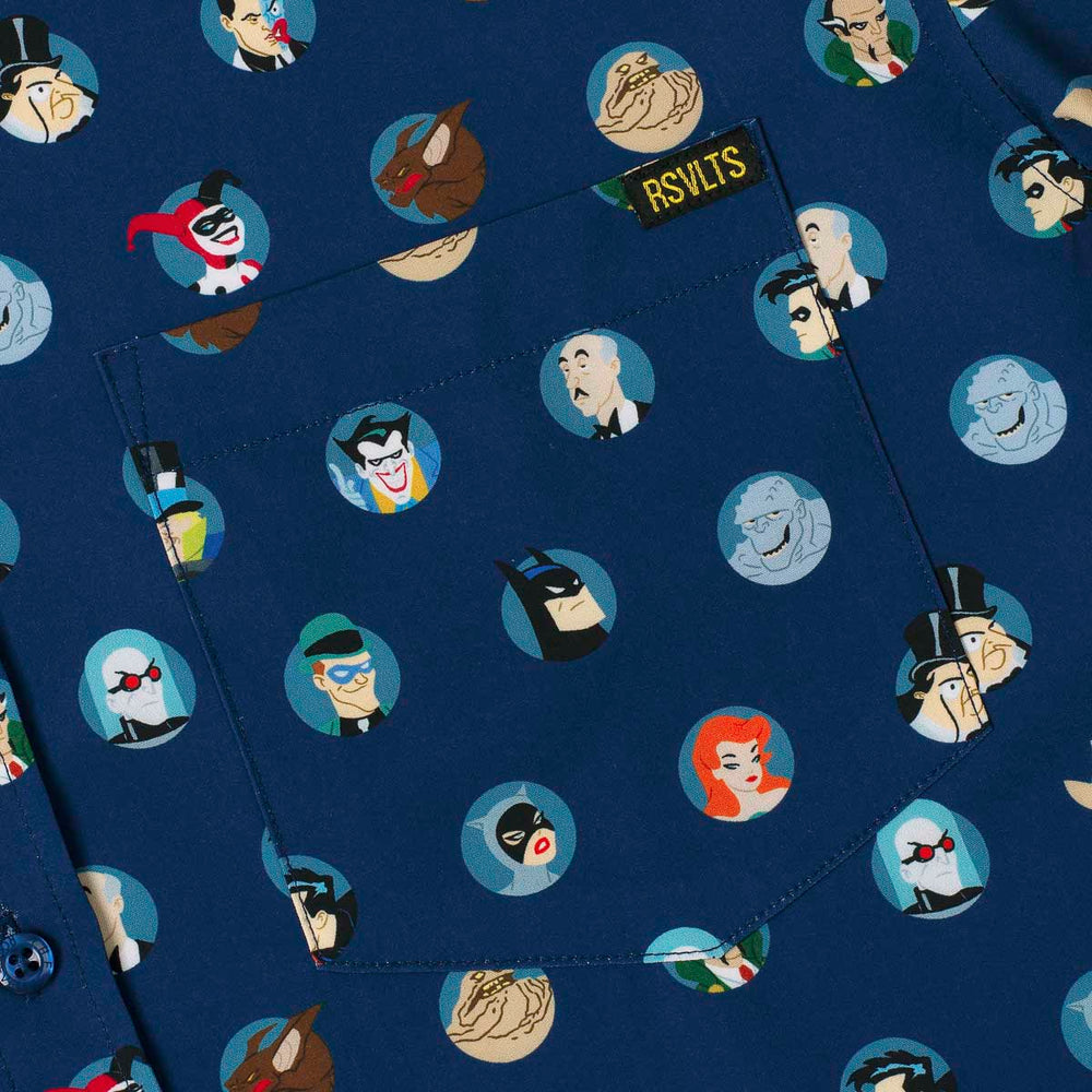Batman: The Animated Series "Villains & Vigilantes" – KUNUFLEX Short Sleeve Shirt - Image 3