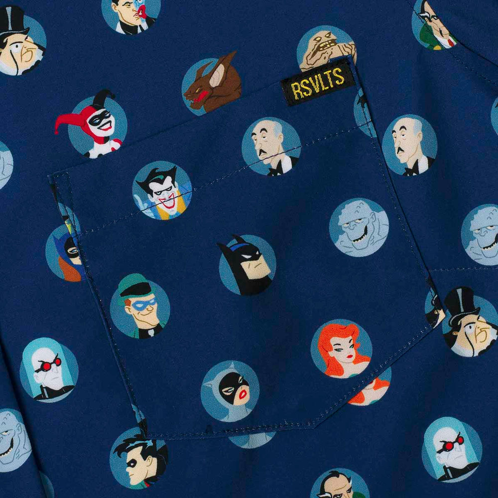Batman: The Animated Series "Villains & Vigilantes" – Women's KUNUFLEX Short Sleeve Shirt - Image 2