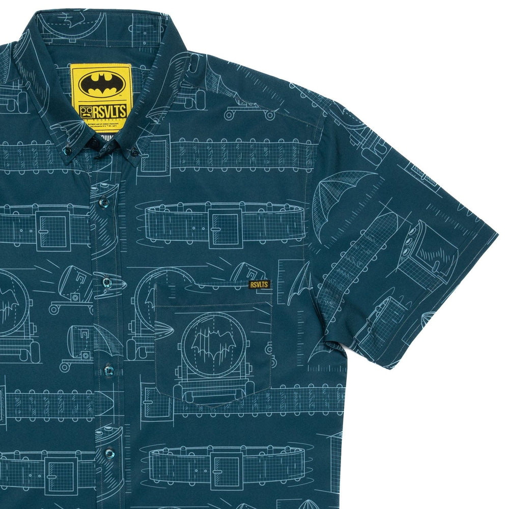 Batman "Batprints" – KUNUFLEX Short Sleeve Shirt - Image 2
