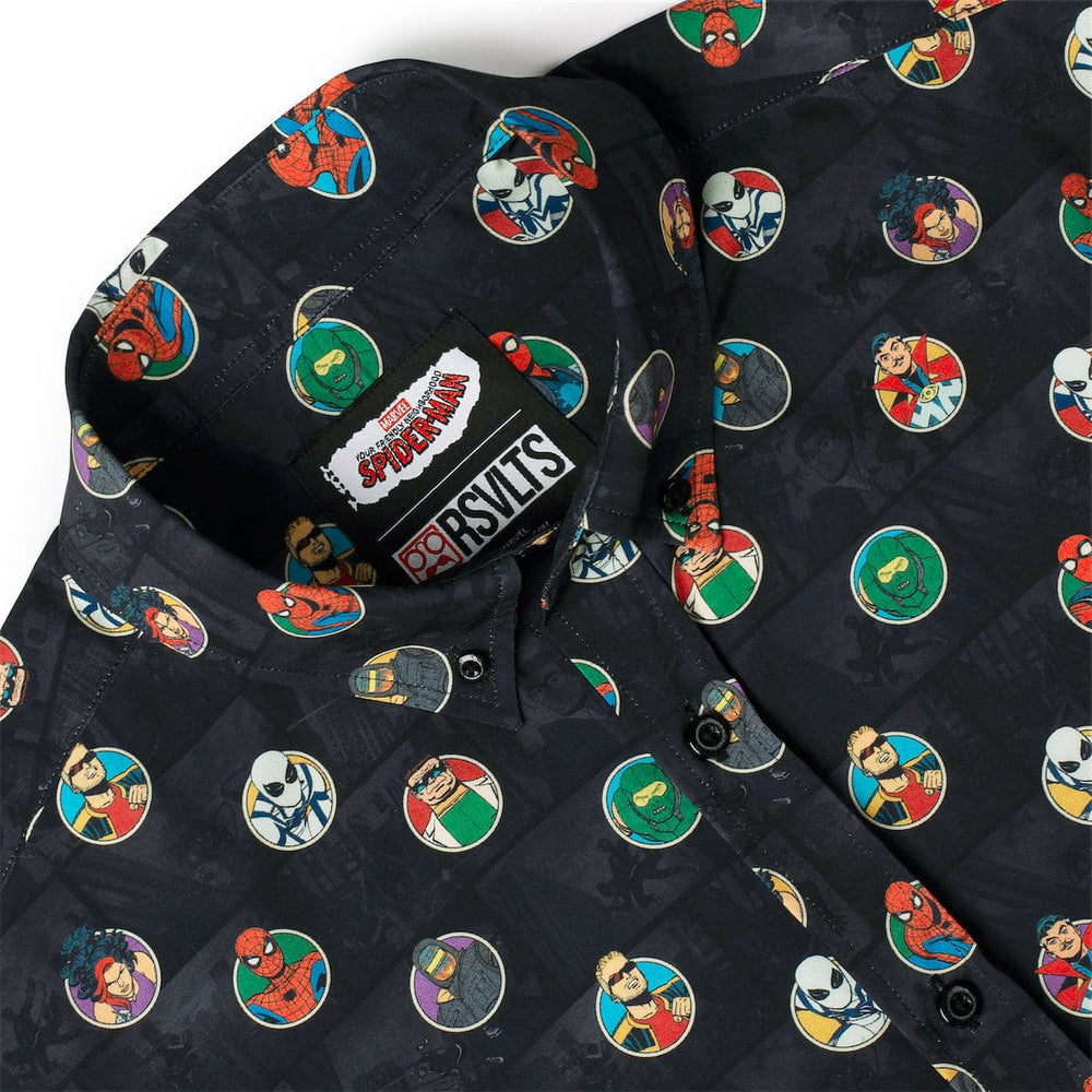 Your Friendly Neighborhood Spider-Man "Allies and Archenemies" – KUNUFLEX Short Sleeve Shirt - Image 6