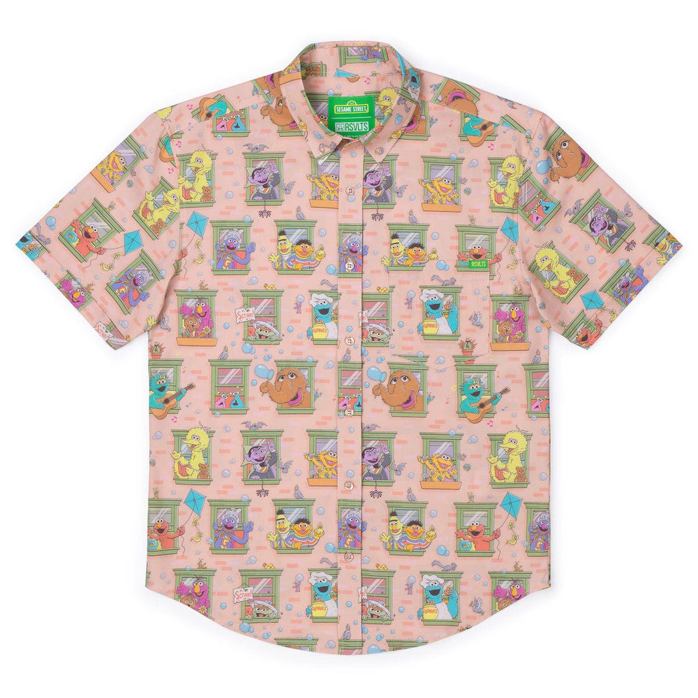 Sesame Street "Welcome to the Neighborhood" – KUNUFLEX Short Sleeve Shirt - Image 5