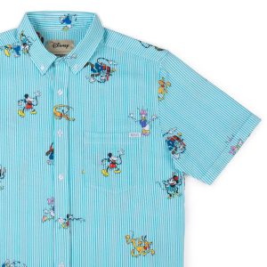 Disney "Limber Legends" – Stretch Seersucker Short Sleeve Shirt