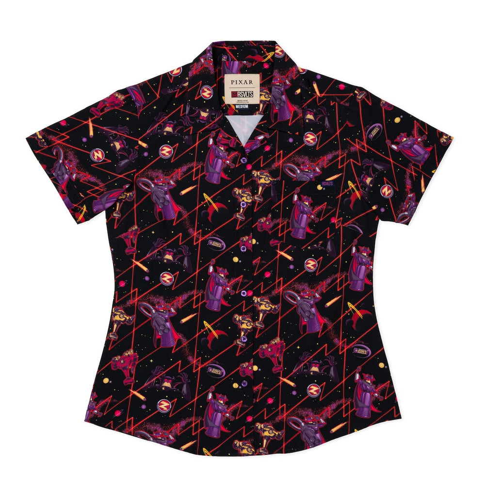 Disney and Pixar Toy Story "Emperor of Evil" – Women's KUNUFLEX Short Sleeve Shirt - Image 2