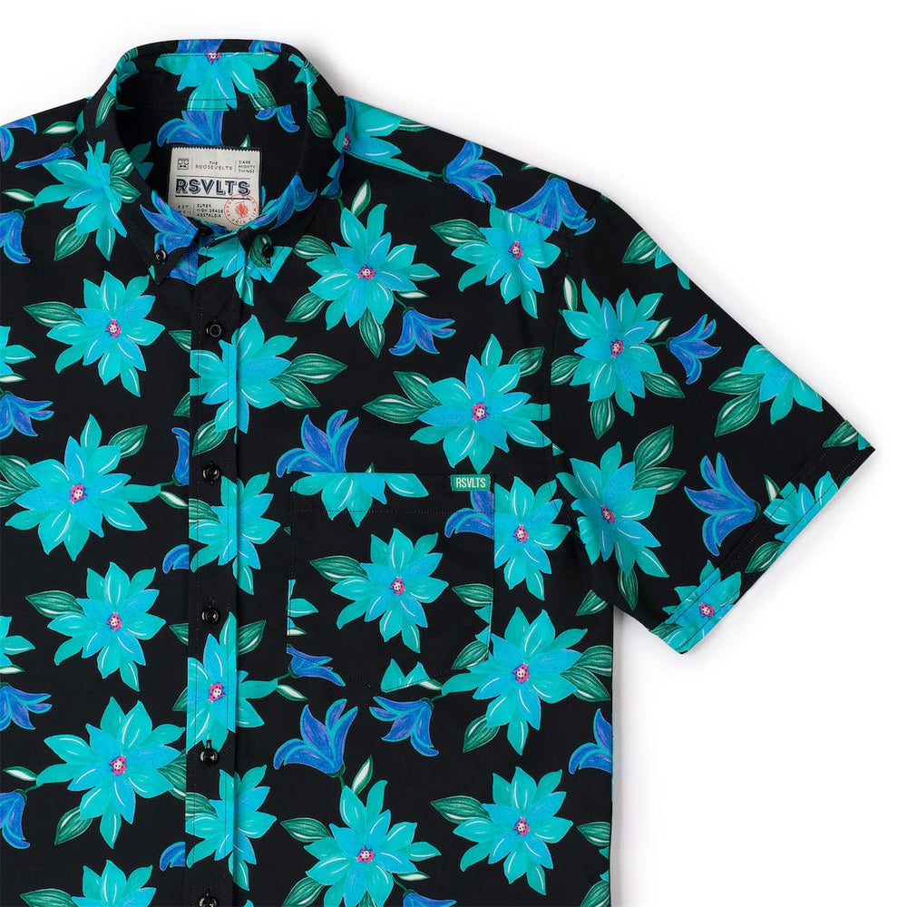 Moon Garden – KUNUFLEX Short Sleeve Shirt - Image 2