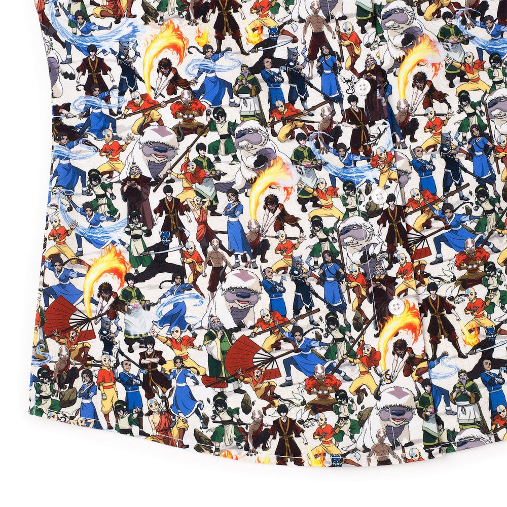 Avatar: The Last Airbender "The Aang Gang" – Women's KUNUFLEX Short Sleeve Shirt - Image 4