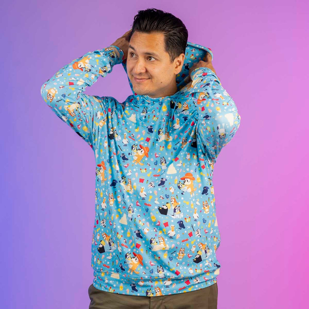 Bluey "Beach Day" – Performance Hoodie - Image 4