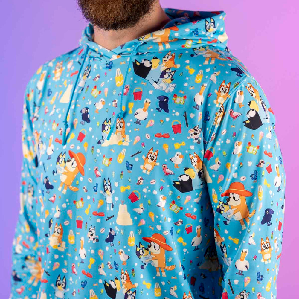 Bluey "Beach Day" – Performance Hoodie - Image 2