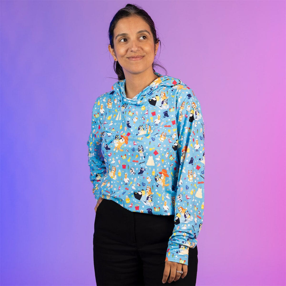 Bluey "Beach Day" – Performance Hoodie - Image 5