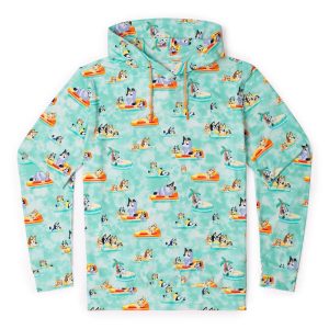 Bluey "Everybody in the Pool" – Performance Hoodie