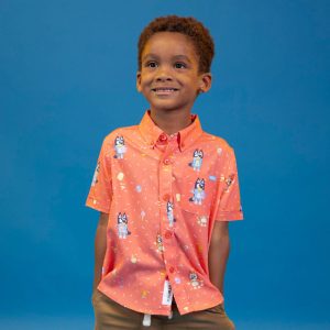Bluey "Don't Let It Melt" – Preschooler KUNUFLEX Short Sleeve Shirt