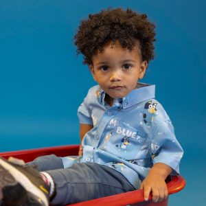 Bluey "Meet the Heelers" – Preschooler KUNUFLEX Short Sleeve Shirt