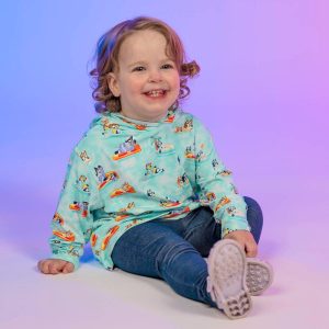Bluey "Everybody in the Pool" – Preschooler Performance Hoodie