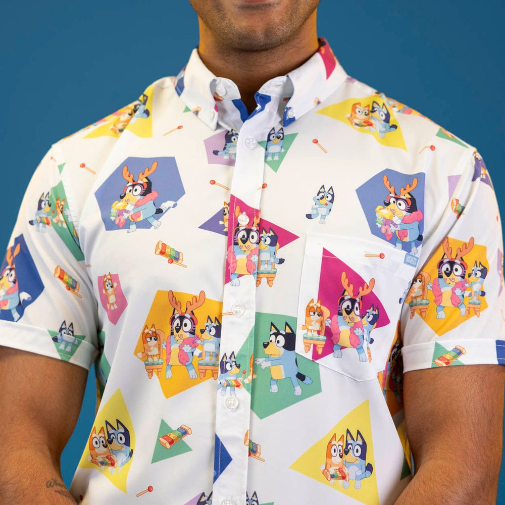 Bluey "Magic Xylophone" – KUNUFLEX Short Sleeve Shirt - Image 2