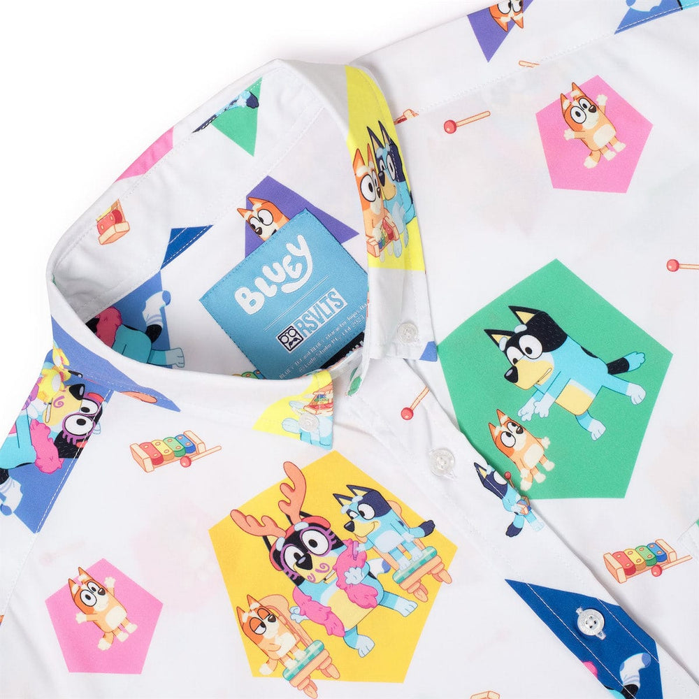 Bluey "Magic Xylophone" – KUNUFLEX Short Sleeve Shirt - Image 6