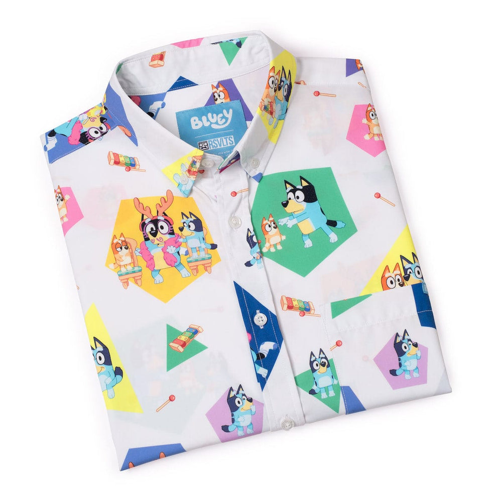 Bluey "Magic Xylophone" – KUNUFLEX Short Sleeve Shirt - Image 8
